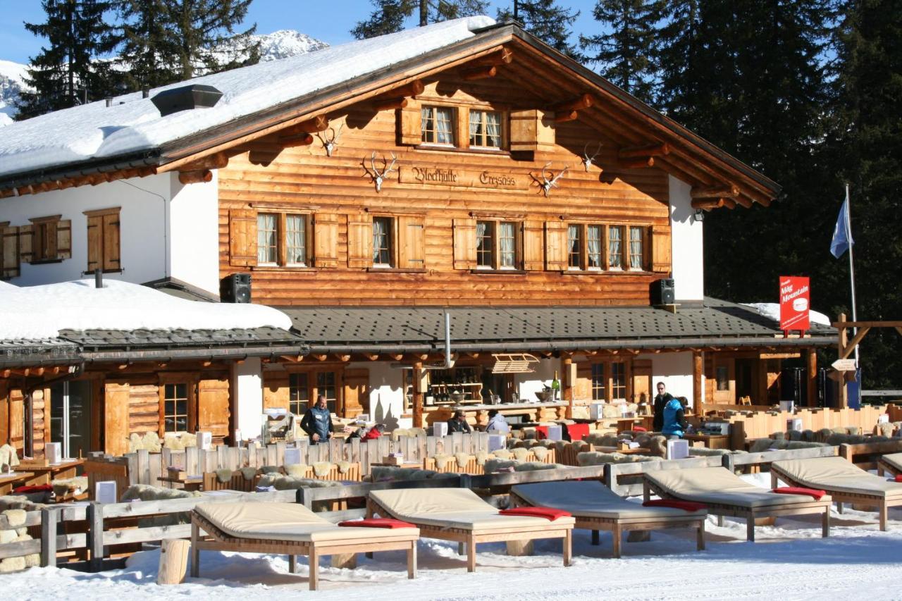 Erezsaesshuette Vila Klosters-Serneus Exterior foto