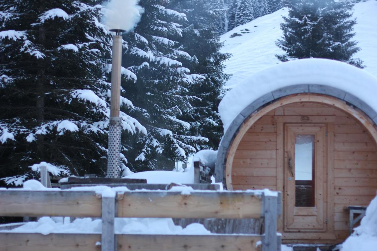Erezsaesshuette Vila Klosters-Serneus Exterior foto
