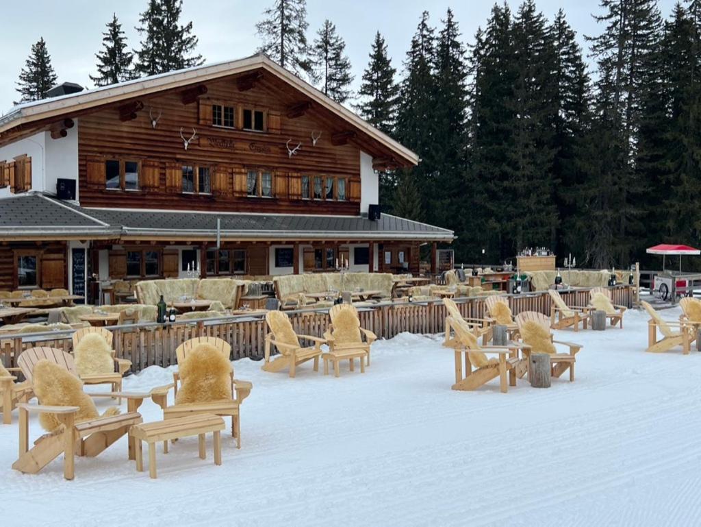 Erezsaesshuette Vila Klosters-Serneus Exterior foto