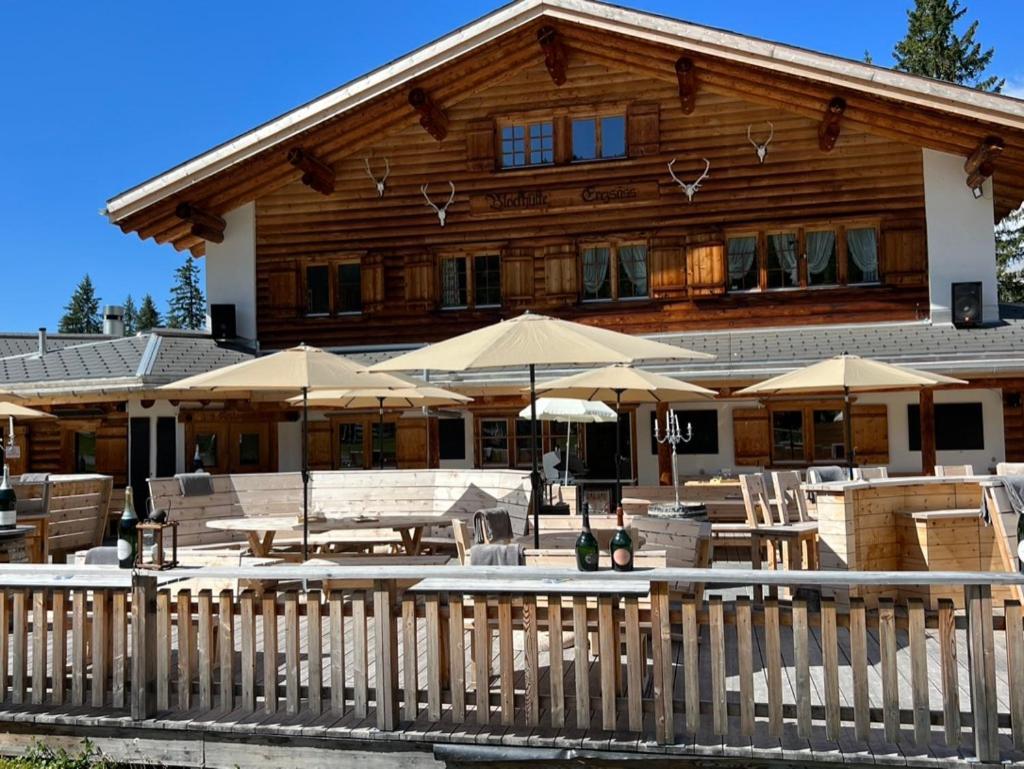 Erezsaesshuette Vila Klosters-Serneus Exterior foto