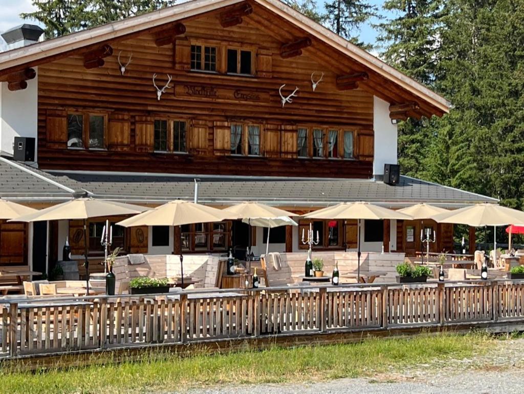 Erezsaesshuette Vila Klosters-Serneus Exterior foto